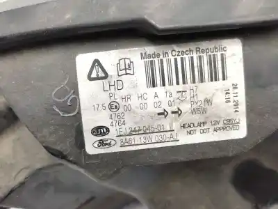 Pezzo di ricambio per auto di seconda mano faro anteriore sinistro per ford fiesta vi (cb1, ccn) 1.25 riferimenti oem iam 8a6113w030aj  1734615