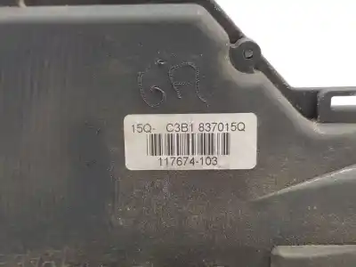 Peça sobressalente para automóvel em segunda mão fechadura da porta dianteira esquerda por seat toledo ii (1m2) 1.9 tdi referências oem iam 3b1837015q  3b1837015ap