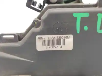 Second-hand car spare part rear right door lock for seat toledo ii (1m2) 1.9 tdi oem iam references 3b4839016m  3b4839016al