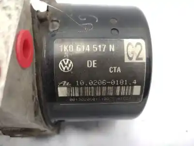 Peça sobressalente para automóvel em segunda mão abs por seat leon (1p1) 2.0 tdi referências oem iam 1k0614517n 10020601814 1k0614517af