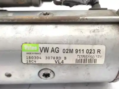 Автозапчастина б/у двигун запускається для seat toledo ii (1m2) 1.9 tdi посилання на oem iam 02m911023r d7rs150 