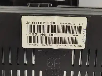 Автозапчасти б/у приборная доска за renault grand scénic iii (jz0/1_) 1.6 dci (jz00, jz12) ссылки oem iam 248103583r  