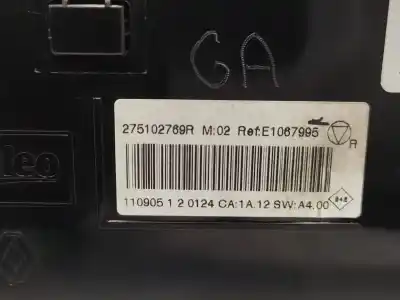 Автозапчасти б/у климат-контроль за renault grand scénic iii (jz0/1_) 1.6 dci (jz00, jz12) ссылки oem iam 275102769r  