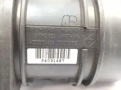 Автозапчастина б/у витратомір повітря для renault scénic ii (jm0/1_) 1.9 dci (jm0g, jm12, jm1g, jm2c) посилання на oem iam 7700104426 5wk9620 7700109812