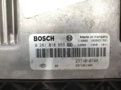 Автозапчасти б/у блок управления двигателем за renault grand scénic iii (jz0/1_) 1.6 dci (jz00, jz12) ссылки oem iam 237101074r 0281018659 