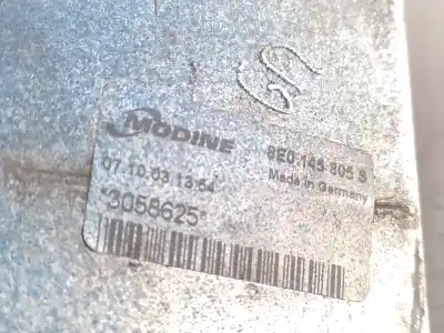 Peça sobressalente para automóvel em segunda mão intercooler por audi a2 (8z0) 1.4 tdi referências oem iam 8e0145805s  8z0145805e