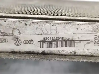 Peça sobressalente para automóvel em segunda mão radiador de água por audi a2 (8z0) 1.4 tdi referências oem iam 8z0121251d  