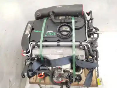 Second-hand car spare part complete engine for seat leon (1p1) 2.0 tdi oem iam references bkd  