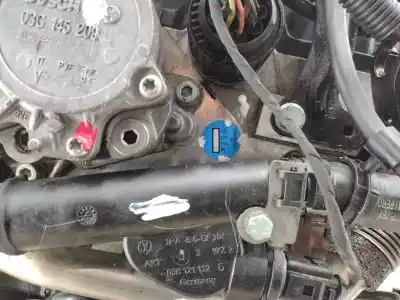 Second-hand car spare part complete engine for seat leon (1p1) 2.0 tdi oem iam references bkd  