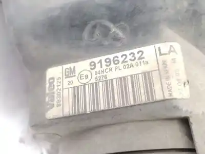 Pezzo di ricambio per auto di seconda mano faro anteriore destro per opel corsa c (x01) 1.7 dti (f08, f68) riferimenti oem iam 9196232 89302125 