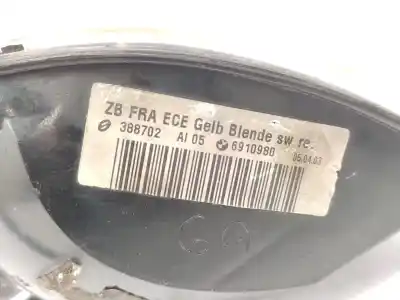 Second-hand car spare part front right headlight for bmw 3 (e46) 320 d oem iam references 6910980  63137165848