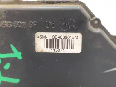 Peça sobressalente para automóvel em segunda mão fechadura da porta traseira esquerda por seat leon (1m1) 1.9 sdi referências oem iam 3b4839015m  