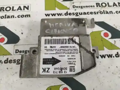 Peça sobressalente para automóvel em segunda mão centralina de airbag por opel meriva a monospace (x03) 1.7 dti (e75) referências oem iam 13158713
