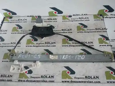 Second-hand car spare part rear left window regulator for audi q5 (8r) 2.0 tdi (125kw) oem iam references 8r0839461e