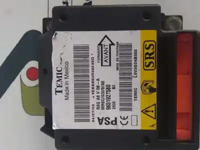 Автозапчасти б/у блок управления подушками безопасности за citroen c3 (2002->) 1.4 hdi 92 exclusive [1.4 ltr. - 66 kw hdi cat (8hy / dv4ted4)] ссылки oem iam 9651927580  