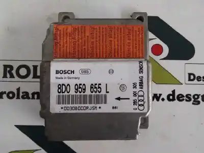 Peça sobressalente para automóvel em segunda mão Centralina De Airbag por AUDI A4 BERLINA (B5) * Referências OEM IAM 8D0959655L  