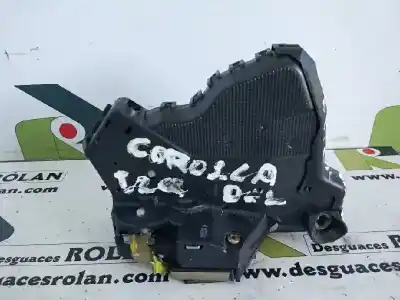 Peça sobressalente para automóvel em segunda mão fechadura da porta dianteira esquerda por toyota corolla (e12) 2.0 d-4d linea sol berlina referências oem iam 