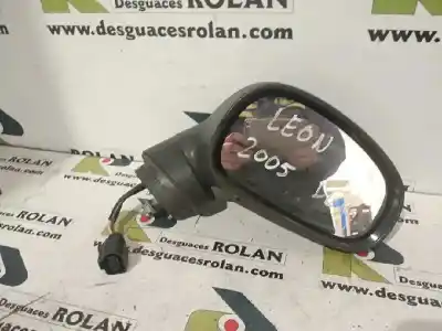 Peça sobressalente para automóvel em segunda mão espelho retrovisor direito por seat leon (1p1) reference referências oem iam 