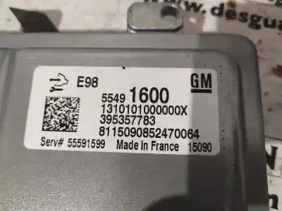 Автозапчасти б/у блок управления двигателем за opel astra j lim. selective ссылки oem iam 55491600  