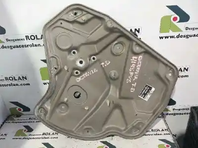 Second-hand car spare part rear right window regulator for skoda octavia ii (1z3) 1.9 tdi oem iam references 1z0839656c