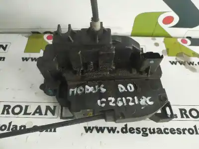 Second-hand car spare part front right door lock for renault modus luxe privilege oem iam references 