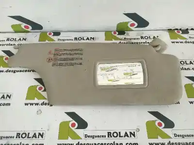 Peça sobressalente para automóvel em segunda mão para-sol direito por renault modus confort dynamique referências oem iam 