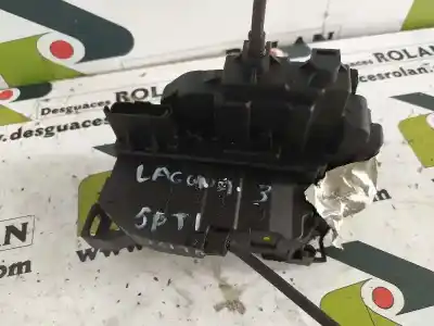 Peça sobressalente para automóvel em segunda mão fechadura da porta traseira esquerda por renault laguna iii expression referências oem iam 