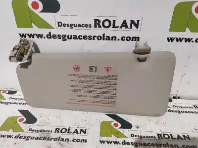 Peça sobressalente para automóvel em segunda mão para-sol direito por renault laguna iii expression referências oem iam   