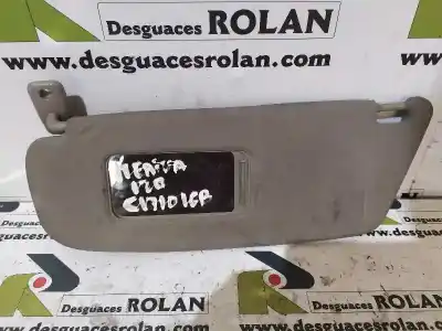 Peça sobressalente para automóvel em segunda mão pára-sol esquerdo por opel meriva a monospace (x03) 1.7 dti (e75) referências oem iam 