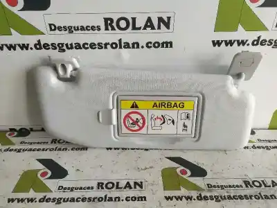 Peça sobressalente para automóvel em segunda mão para-sol direito por peugeot 208 business line referências oem iam 