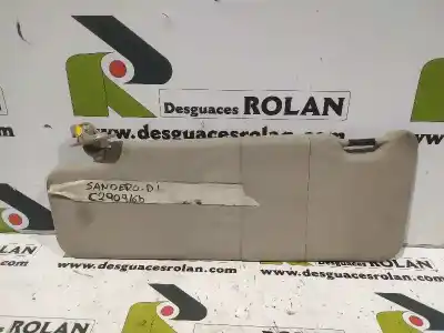 Peça sobressalente para automóvel em segunda mão PÁRA-SOL ESQUERDO por DACIA SANDERO  Referências OEM IAM   