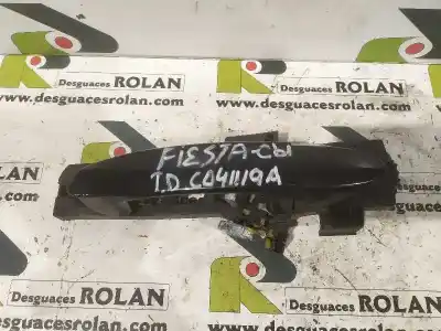 Peça sobressalente para automóvel em segunda mão puxador exterior traseiro direito por ford fiesta (ccn) ambiente referências oem iam 