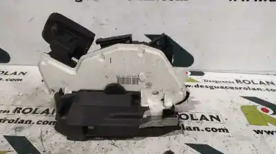 Peça sobressalente para automóvel em segunda mão fechadura da porta dianteira direita por seat leon (5f1) 1.6 tdi referências oem iam 5k1837016e