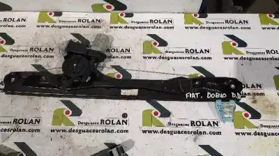 Peça sobressalente para automóvel em segunda mão elevador de vidros dianteiro direito por fiat doblo autobús (263_) 1.3 d multijet (263axc1a) referências oem iam 
