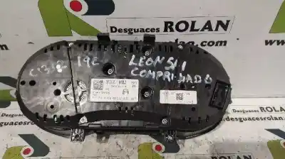 Peça sobressalente para automóvel em segunda mão quadrante por seat leon (5f1) 1.6 tdi referências oem iam 5f0920860j  
