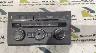 Peça sobressalente para automóvel em segunda mão COMANDO DE SOFAGEM (CHAUFFAGE / AR CONDICIONADO) por SEAT LEON (5F1)  Referências OEM IAM 5F0907044  