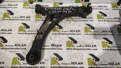 Peça sobressalente para automóvel em segunda mão braço de suspensão inferior dianteiro direito por toyota corolla (e12) 2.0 d-4d linea sol berlina referências oem iam 