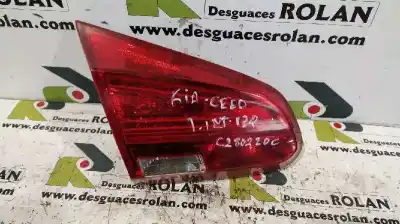 Автозапчасти б/у внутренний левый задний фонарь за kia cee'd (jd) 1.4 crdi 90 ссылки oem iam 