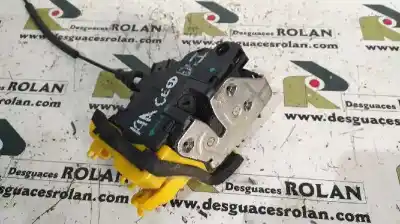 Автозапчасти б/у замок левой передней двери за kia cee'd (jd) 1.4 crdi 90 ссылки oem iam 81310a2100hkc  