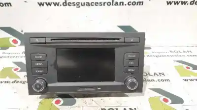 Peça sobressalente para automóvel em segunda mão sistema de áudio / rádio cd por seat leon (5f1) 1.6 tdi referências oem iam 5f0035869
