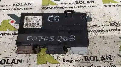 Автозапчастина б/у електронний модуль для citroen c6 (td_) 2.7 hdi посилання на oem iam 9660703680