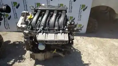 Second-hand car spare part complete engine for renault clio ii fase ii (b/cb0) expression oem iam references k4jc710