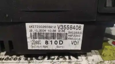 Second-hand car spare part dashboard for skoda octavia ii (1z3) 2.0 tdi 16v oem iam references 1z0920810d  