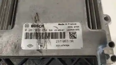 Second-hand car spare part ecu engine control for renault captur i (j5_, h5_) 1.5 dci 90 oem iam references 237106319r  