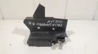 Peça sobressalente para automóvel em segunda mão fechadura da porta dianteira direita por dacia sandero sl audacia referências oem iam 