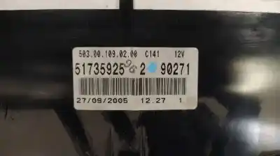 Автозапчастина б/у панель інструментів для fiat croma (194_) 2.2 16v посилання на oem iam 51735925  