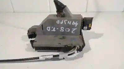 Second-hand car spare part rear right door lock for peugeot 208 style oem iam references 