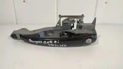 Second-hand car spare part exterior left front door handle for peugeot 208 style oem iam references 