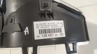 Peça sobressalente para automóvel em segunda mão quadrante por peugeot 208 access referências oem iam 981384878000  