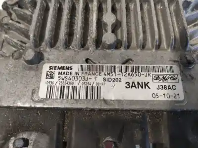 Автозапчастина б/у ебу контролер двигуна для ford focus c-max (cap) 1.8 tdci turbodiesel cat посилання на oem iam 4m5112a650jk  